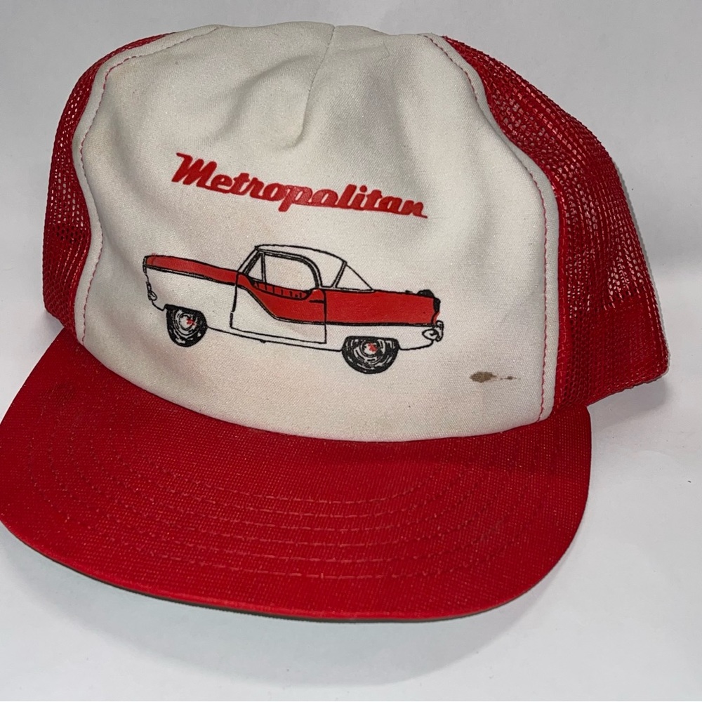 Mens‎ Vintage metropolitan trucker cap hat